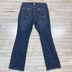 Ariat REAL Denim Women's Bootcut Jeans Medium Wash Size 32L Long